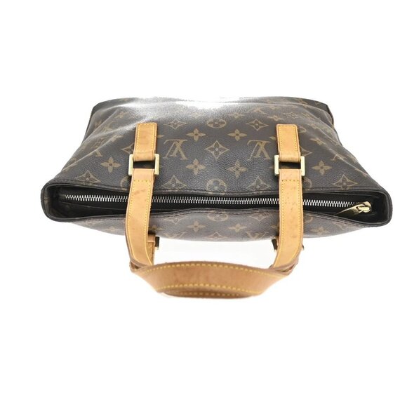 LOUIS VUITTON Cabas Piano Shoulder Bag Monogram Leather Brown M51148 77FB881 - Picture 5 of 16